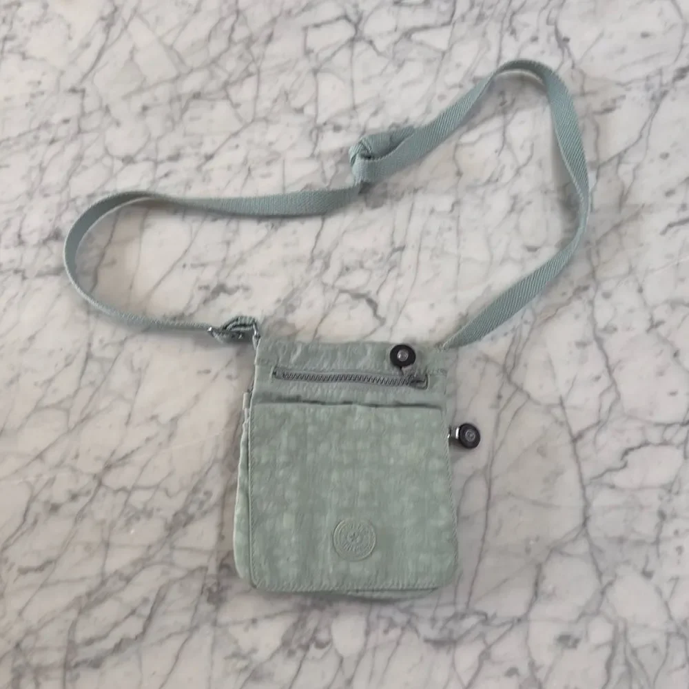 Kipling El Dorado Crossbody Shoulder Strap Mini Bag Mint